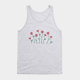 Tiny little red flowers Tank Top